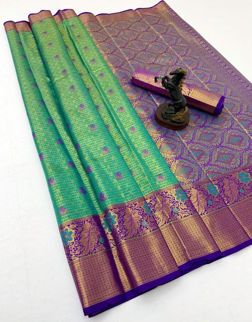 Malhar kanjivaram silk udaan sarees online